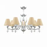 Подвесная люстра Lamp4You Eclectic 16 M3-07-CR-LMP-O-23 Цвет арматуры хром Цвет плафонов желтый от ImperiumLoft