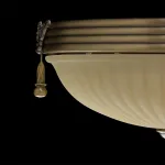 Накладной светильник MW-Light Афродита 1 317011202 Цвет арматуры бронза Цвет плафонов кремовый от ImperiumLoft