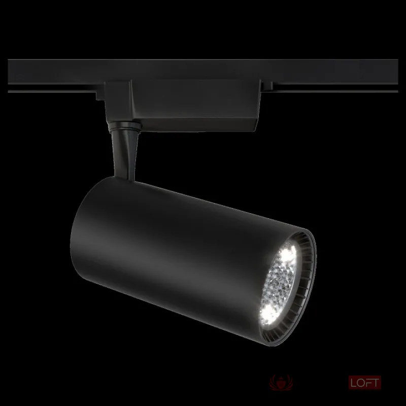 Светильник на штанге Maytoni Track lamps TR003-1-40W3K-B Цвет арматуры черный Цвет плафонов черный от ImperiumLoft
