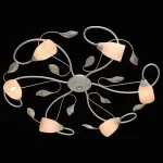 Потолочная люстра MW-Light Верона 334012906 Цвет арматуры золото Цвет плафонов белый от ImperiumLoft