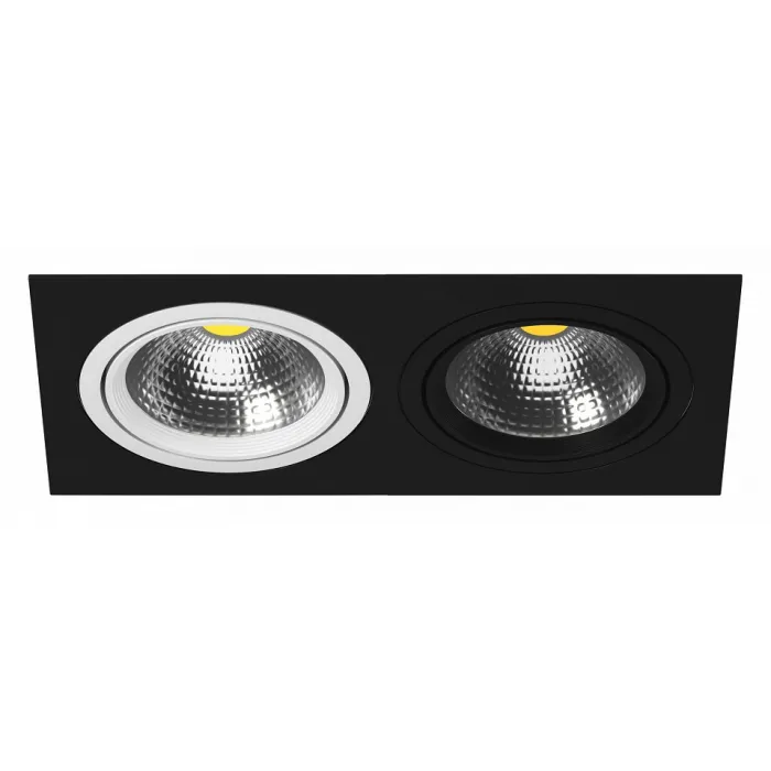Встраиваемый светильник Lightstar Intero 111 i8270607 Цвет арматуры черно-белый от ImperiumLoft