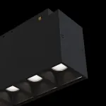 Накладной светильник Maytoni Track lamps TR014-2-10W3K-B Цвет арматуры черный Цвет плафонов черный