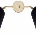 Бра TopDecor Bee Bee A2 21 02/21 Цвет плафонов черный Цвет арматуры золото