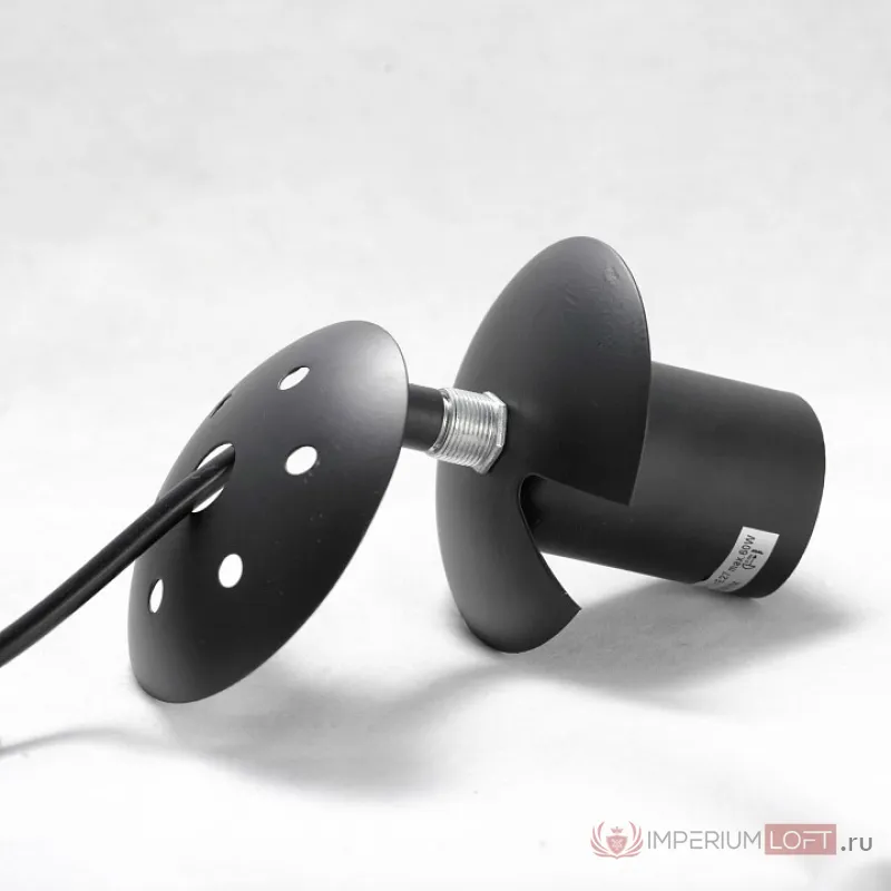 Подвесная люстра Lussole Seneca GRLSP-8176 Цвет плафонов белый Цвет арматуры черный от ImperiumLoft