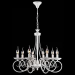 Подвесная люстра Eurosvet 22404 22404/8 белый с золотом Цвет арматуры золото от ImperiumLoft