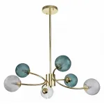 Люстра на штанге Indigo Selva 11032/6R Gold от ImperiumLoft