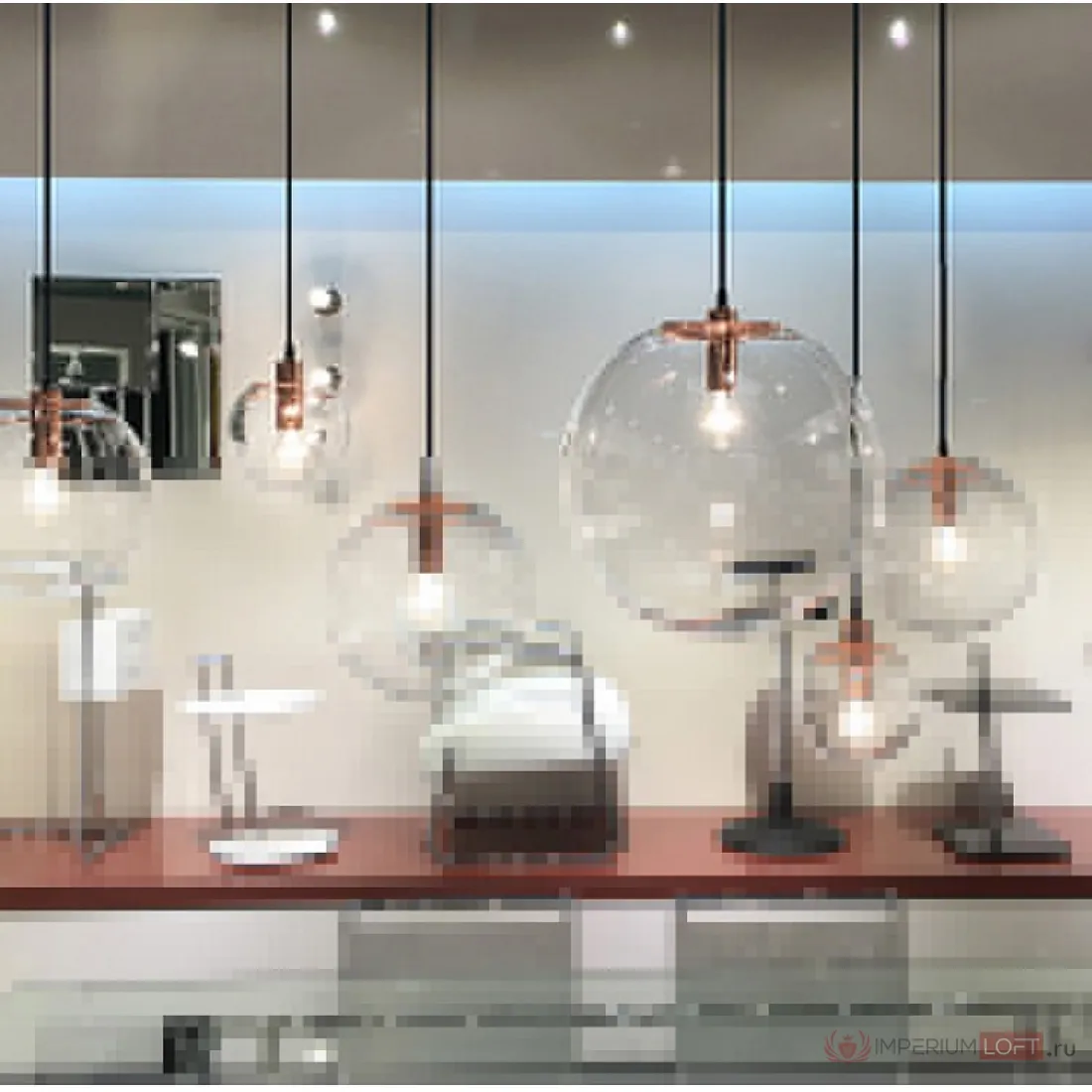 Подвесной светильник Selene Glass Ball Ceiling Lights