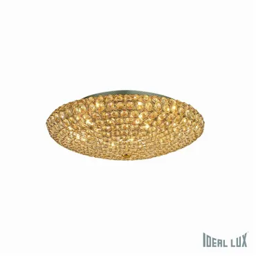 Накладной светильник Ideal Lux King KING PL9 ORO Цвет арматуры золото Цвет плафонов золото