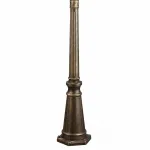 Фонарный столб Arte Lamp Atlanta A1047PA-3BN Цвет арматуры бронза Цвет плафонов прозрачный