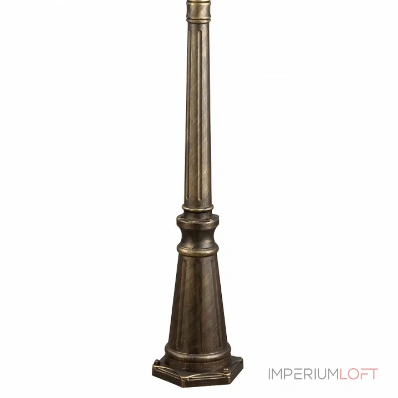 Фонарный столб Arte Lamp Atlanta A1047PA-3BN Цвет арматуры бронза Цвет плафонов прозрачный