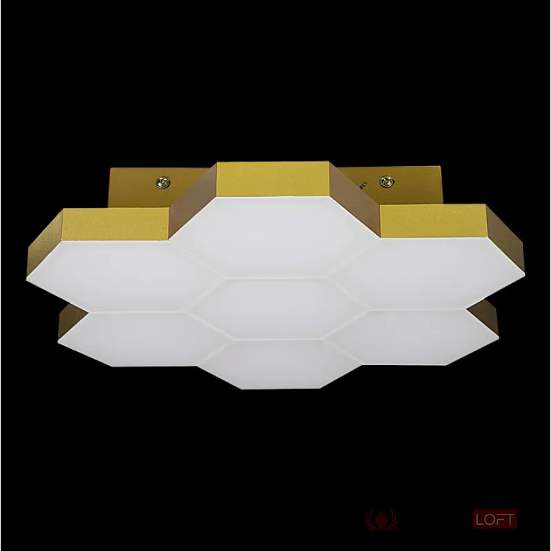 Накладной светильник Lightstar Favo LED 750073 Цвет арматуры золото от ImperiumLoft