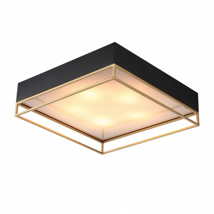 Накладной светильник ST-Luce Chodo SL1127.422.05 Цвет арматуры черный Цвет плафонов белый от ImperiumLoft
