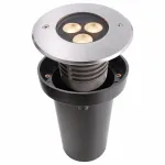 Встраиваемый в дорогу светильник Deko-Light Bodeneinbauleuchte II WW 730255 Цвет арматуры серебро Цвет плафонов прозрачный от ImperiumLoft