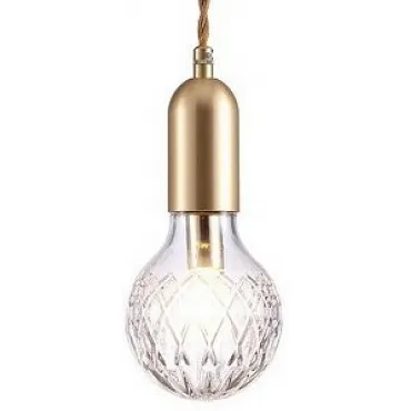 Подвесной светильник Arte Lamp Salute A8040SP-1SG Цвет арматуры золото Цвет плафонов прозрачный