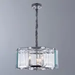 Подвесной светильник Divinare Ostin 1100/02 SP-5 Цвет арматуры хром Цвет плафонов прозрачный от ImperiumLoft