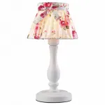 Настольная лампа декоративная Arte Lamp 7021 A7021LT-1WH Цвет арматуры белый Цвет плафонов розовый