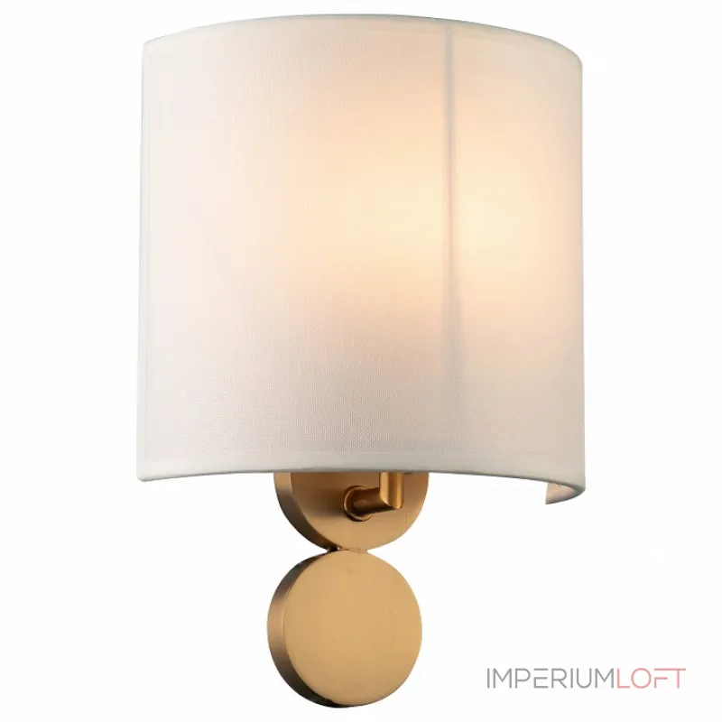 Бра Favourite Roshe 2624-1W цвет арматуры латунь цвет плафонов белый