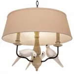 Подвесной светильник Loft it 1029 LOFT1029A-2 Цвет арматуры коричневый Цвет плафонов кремовый от ImperiumLoft
