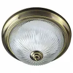 Накладной светильник Arte Lamp American Diner A9366PL-2AB Цвет арматуры бронза Цвет плафонов прозрачный от ImperiumLoft