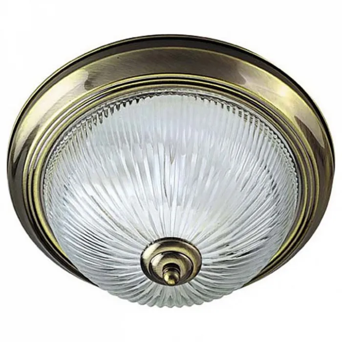 Накладной светильник Arte Lamp American Diner A9366PL-2AB Цвет арматуры бронза Цвет плафонов прозрачный от ImperiumLoft