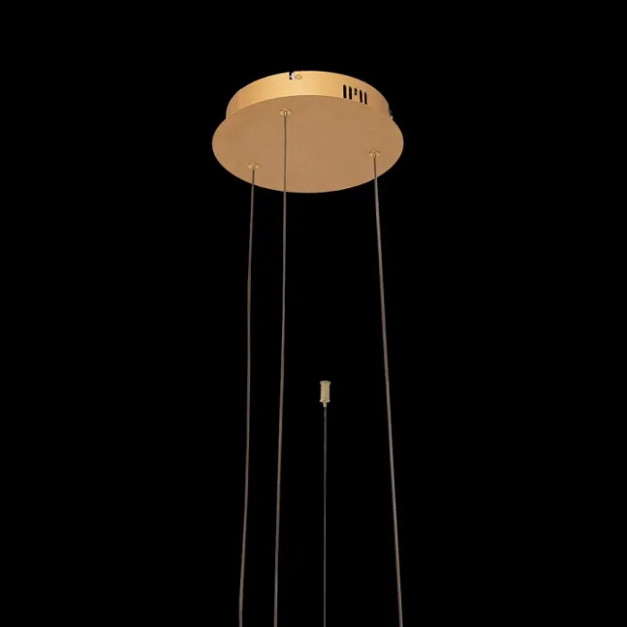 Подвесной светильник Loft it Ring 10017/3L Цвет арматуры золото Цвет плафонов золото от ImperiumLoft