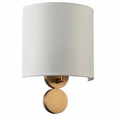 Бра Favourite Roshe 2624-1W цвет арматуры латунь цвет плафонов белый