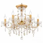 Подвесная люстра Maytoni Sevilla DIA004-06-G Цвет арматуры золото Цвет плафонов прозрачный от ImperiumLoft