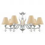 Подвесная люстра Lamp4You Eclectic 16 M3-07-CR-LMP-O-23 Цвет арматуры хром Цвет плафонов желтый от ImperiumLoft