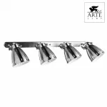 Спот Arte Lamp Luned A2214PL-4SS Цвет арматуры серебро Цвет плафонов серебро