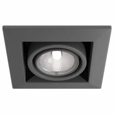 Встраиваемый светильник Maytoni Metal DL008-2-01-S Цвет арматуры серый от ImperiumLoft