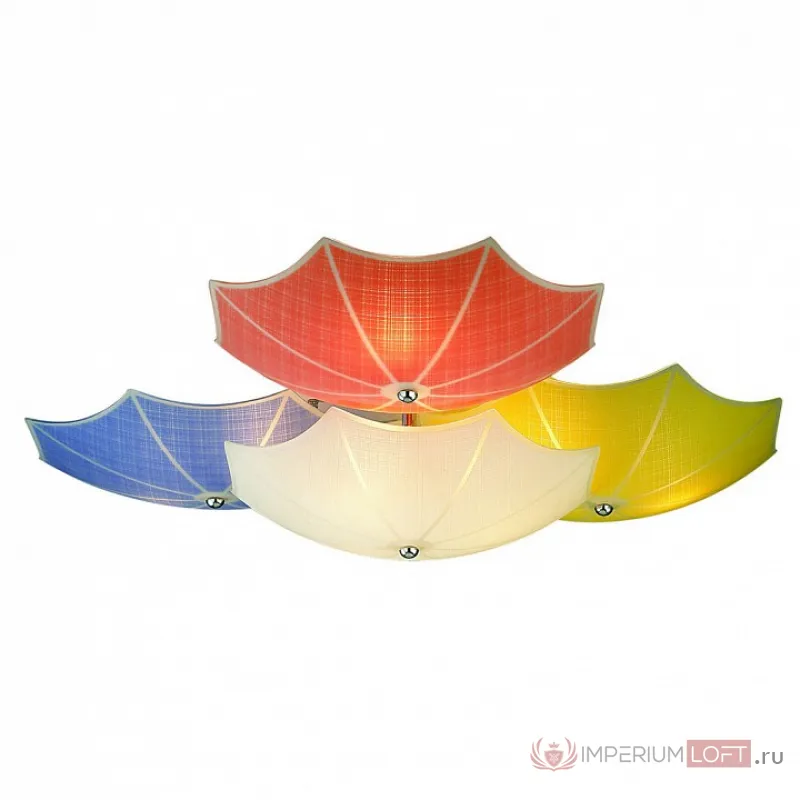 Потолочная люстра Favourite Umbrella 1125-9U Цвет арматуры хром Цвет плафонов разноцветный от ImperiumLoft
