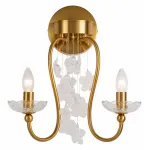 Бра Favourite Bellis 2871-2W Цвет арматуры золото Цвет плафонов белый от ImperiumLoft
