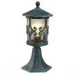 Наземный низкий светильник Arte Lamp Persia A1454FN-1BG Цвет арматуры Зеленый Цвет плафонов прозрачный