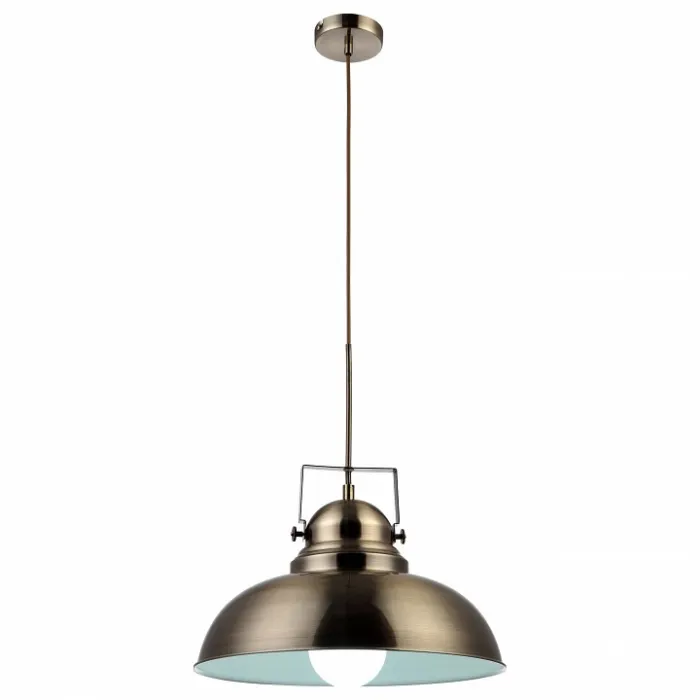 Подвесной светильник Arte Lamp Martin A5213SP-1AB Цвет арматуры бронза Цвет плафонов бронза от ImperiumLoft