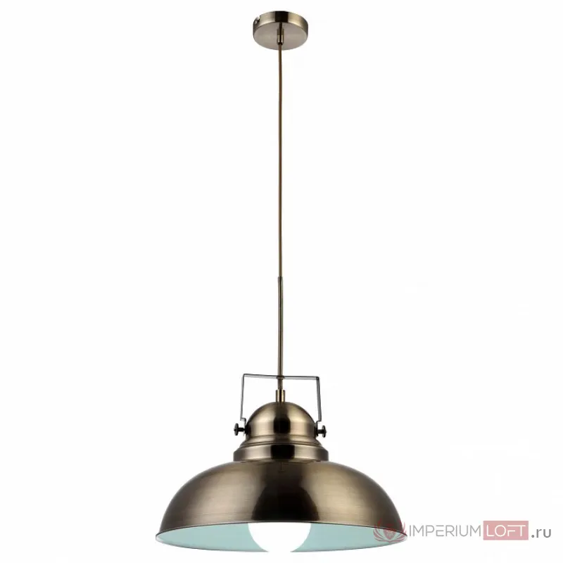 Подвесной светильник Arte Lamp Martin A5213SP-1AB Цвет арматуры бронза Цвет плафонов бронза от ImperiumLoft
