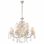 Подвесная люстра Maytoni Triumph ARM288-12-G Цвет арматуры кремовый Цвет плафонов кремовый от ImperiumLoft