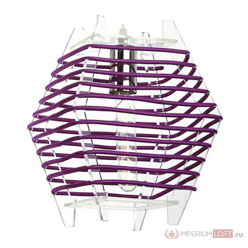 Подвесной светильник Hiper Ancona H085-2 Цвет плафонов фиолетовый от ImperiumLoft