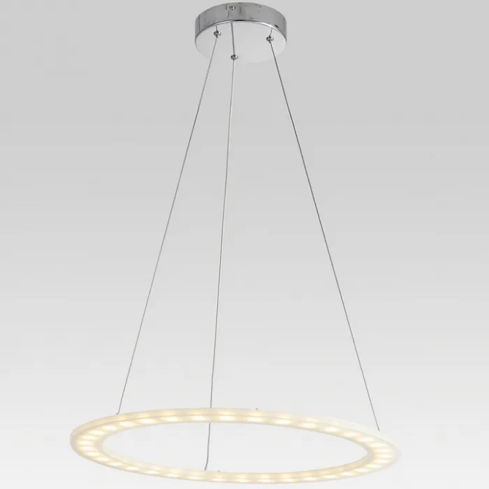 Подвесной светильник Lucia Tucci Modena 6 MODENA 173.1 LED Цвет арматуры хром Цвет плафонов белый от ImperiumLoft