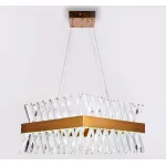 Подвесной светильник Ambrella Traditional 13 TR5318 Цвет арматуры золото Цвет плафонов прозрачный