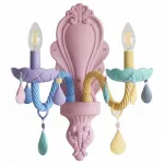 074175-2 Бра АСТРИД мультиколор w27*36 h38 E14 2*40w