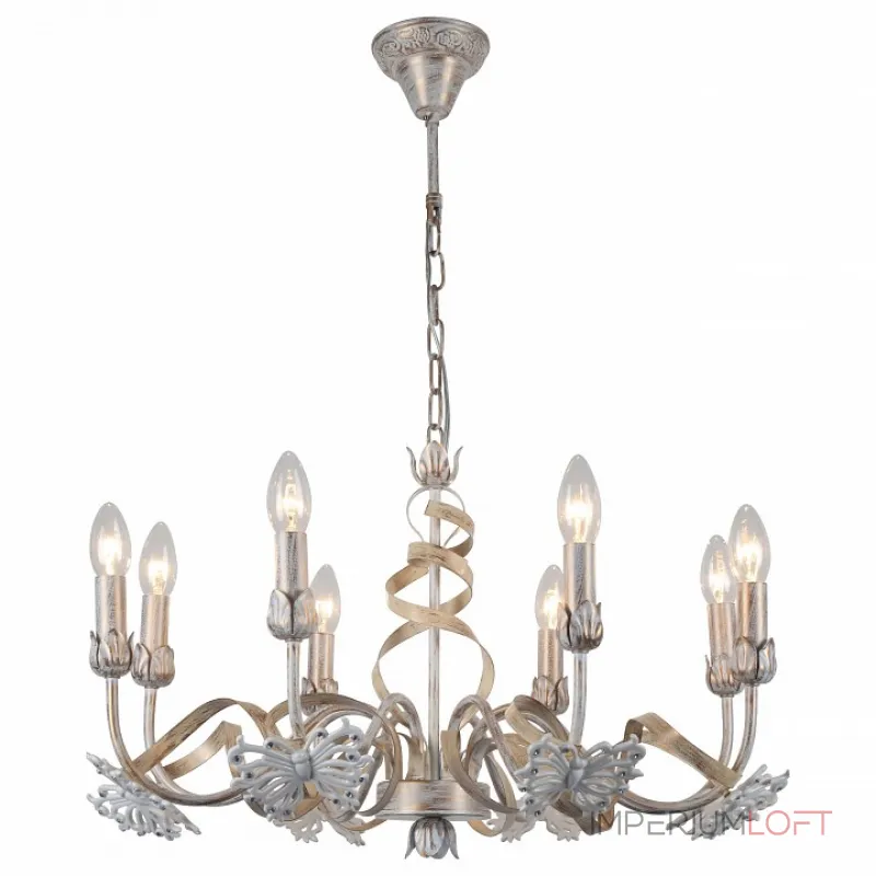 Подвесная люстра Arte Lamp Libellula A8626LM-8WG 