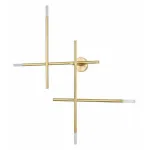 Накладной светильник Vele Luce Corda VL5534W14 Цвет арматуры латунь Цвет плафонов белый от ImperiumLoft Накладной светильник Vele Luce Corda VL5534W14 Цвет арматуры латунь Цвет плафонов белый от ImperiumLoft