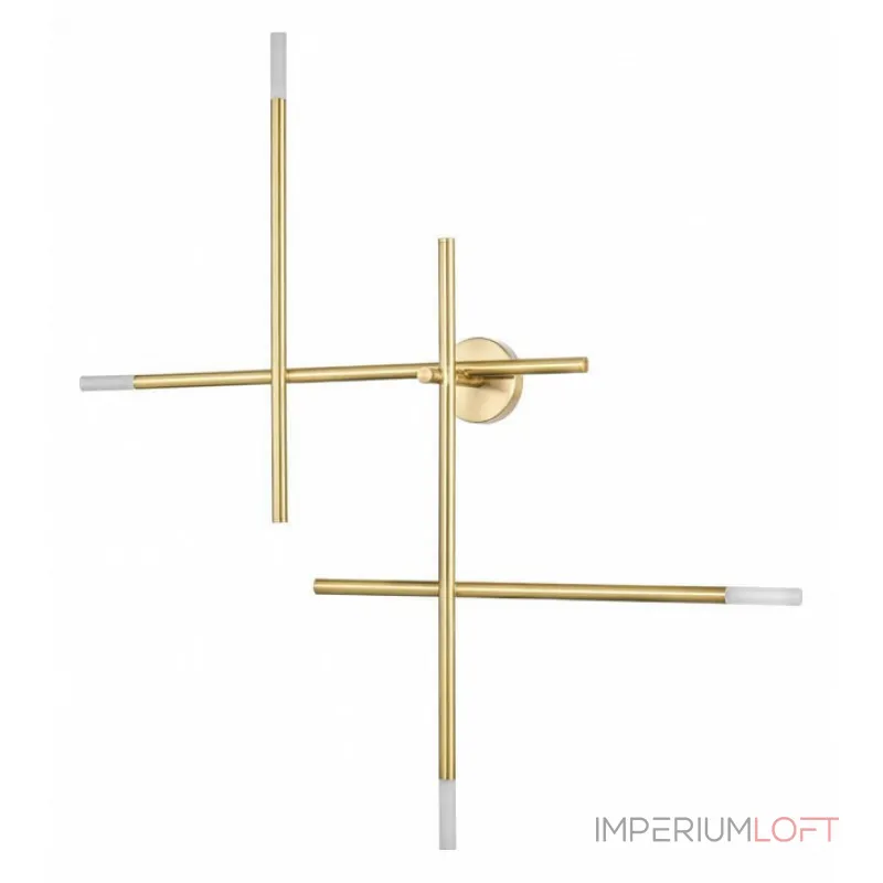 Накладной светильник Vele Luce Corda VL5534W14 Цвет арматуры латунь Цвет плафонов белый от ImperiumLoft Накладной светильник Vele Luce Corda VL5534W14 Цвет арматуры латунь Цвет плафонов белый от ImperiumLoft