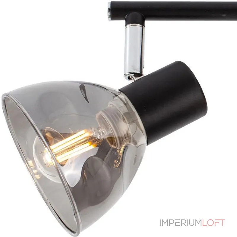 Спот TopLight Maralyn TL1234Y-03BL Цвет арматуры черный Цвет плафонов серый Спот TopLight Maralyn TL1234Y-03BL Цвет арматуры черный Цвет плафонов серый
