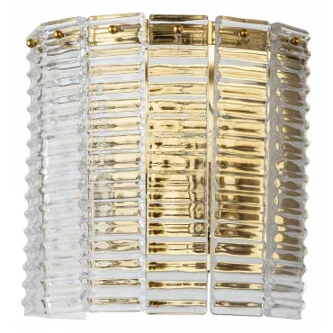 Накладной светильник Favourite Prestige 2974-2W Цвет арматуры золото Цвет плафонов прозрачный