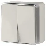 Выключатель двухклавишный Werkel Gallant 2 W5020003