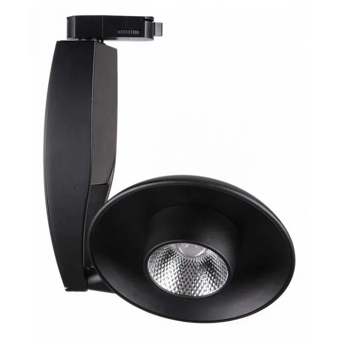 Светильник на штанге Arte Lamp Track Lights A4235PL-1BK Цвет арматуры черный Цвет плафонов черный от ImperiumLoft