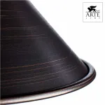 Бра Arte Lamp Giordano A2398AP-1BA Цвет арматуры черный Цвет плафонов черный