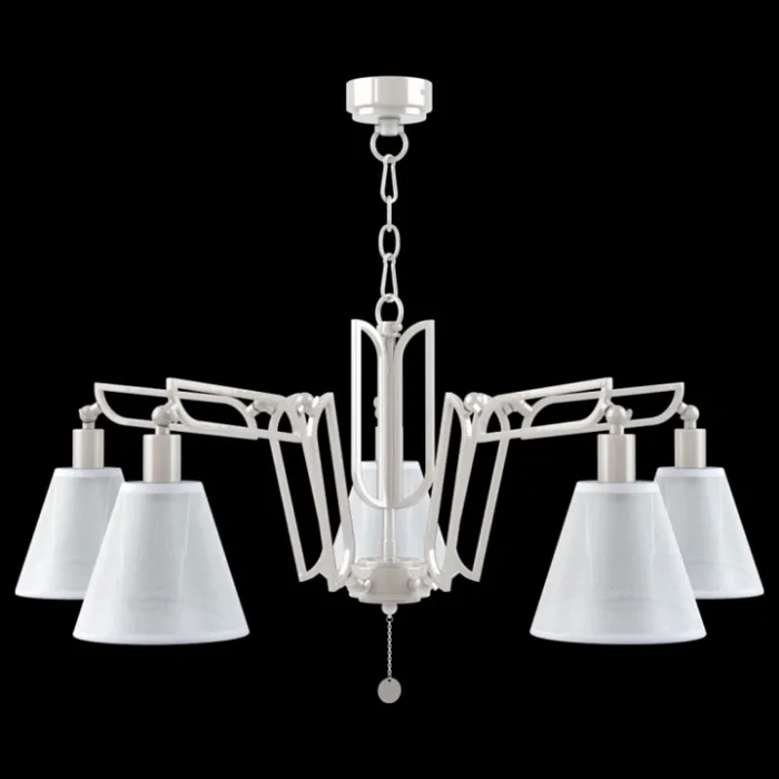 Подвесная люстра Maytoni Hightech M1-05-WM-LMP-O-20 Цвет арматуры белый Цвет плафонов белый от ImperiumLoft