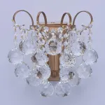 Бра MW-Light Жемчуг 14 232028201 Цвет арматуры бронза Цвет плафонов прозрачный от ImperiumLoft